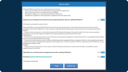 Google Play instrukcja pobierania POSbistro