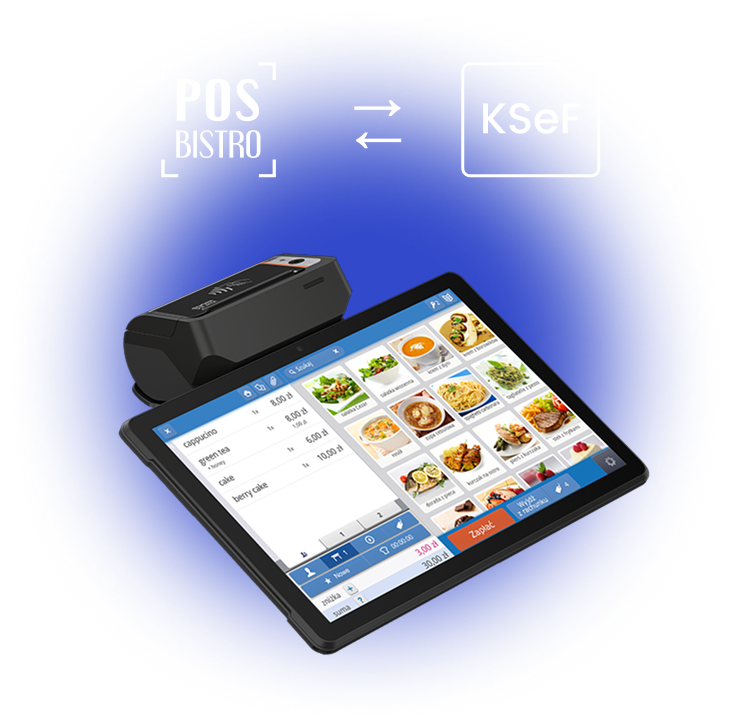 Wybierz POSbistro dostosowane do KSeF dla gastronomii